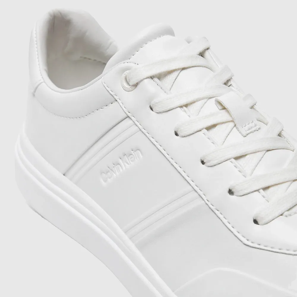 Lace Up Sneaker  - White