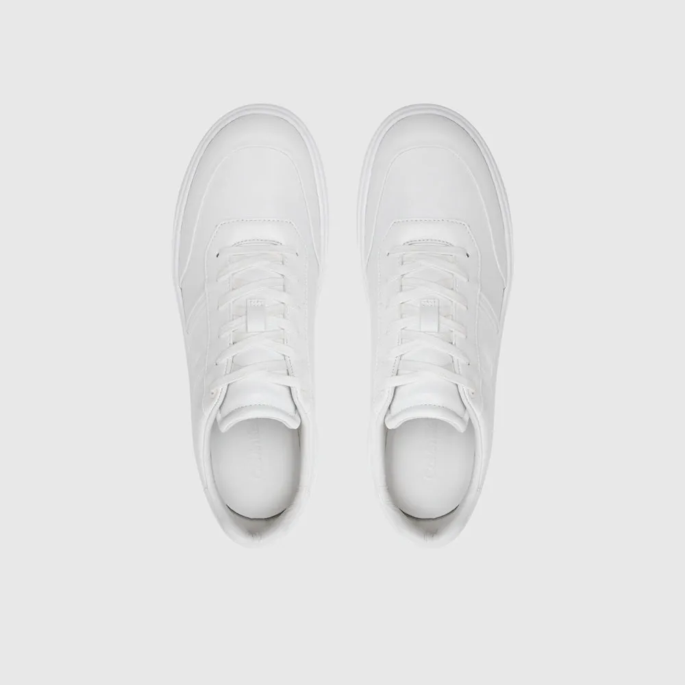 Lace Up Sneaker  - White