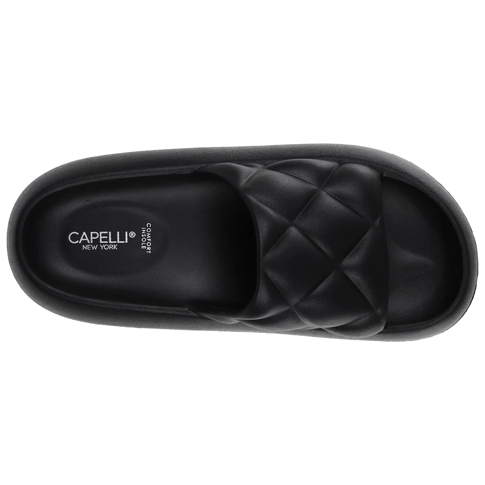 Ladies Injected EVA Quilted Slide