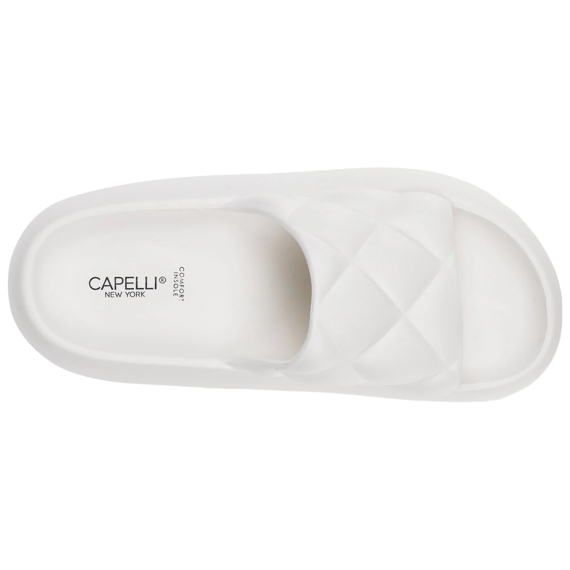 Ladies Injected EVA Quilted Slide