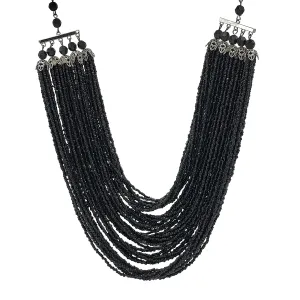Laguna Vintage Beaded Statement Necklace