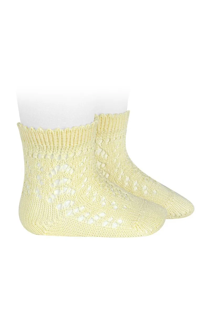 Lemon Ankle Openwork Socks