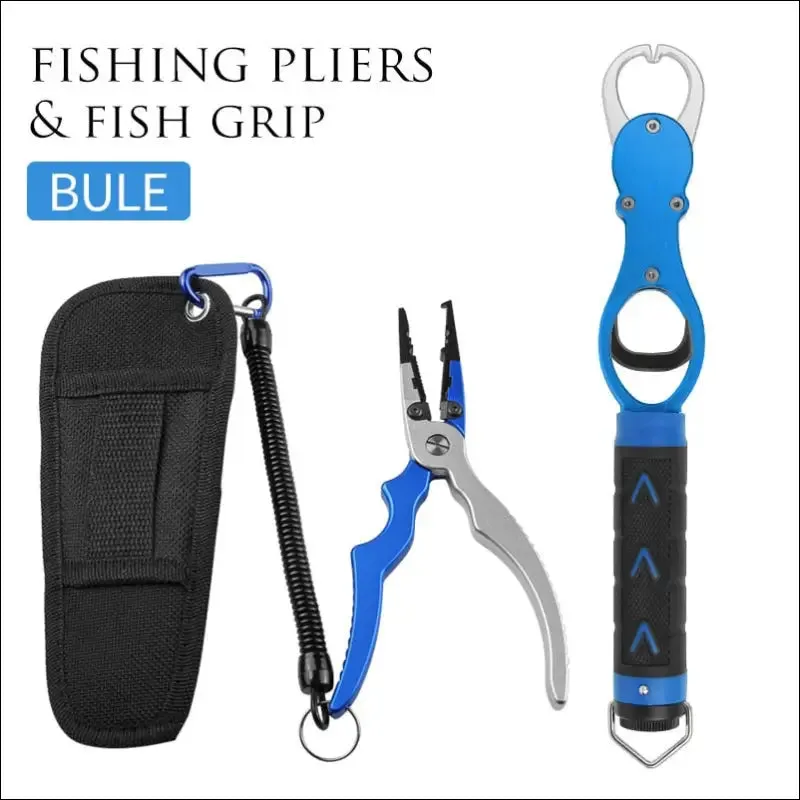 Linnhue best aluminum alloy fishing pliers grip set fishing tackle hook recover cutter line split