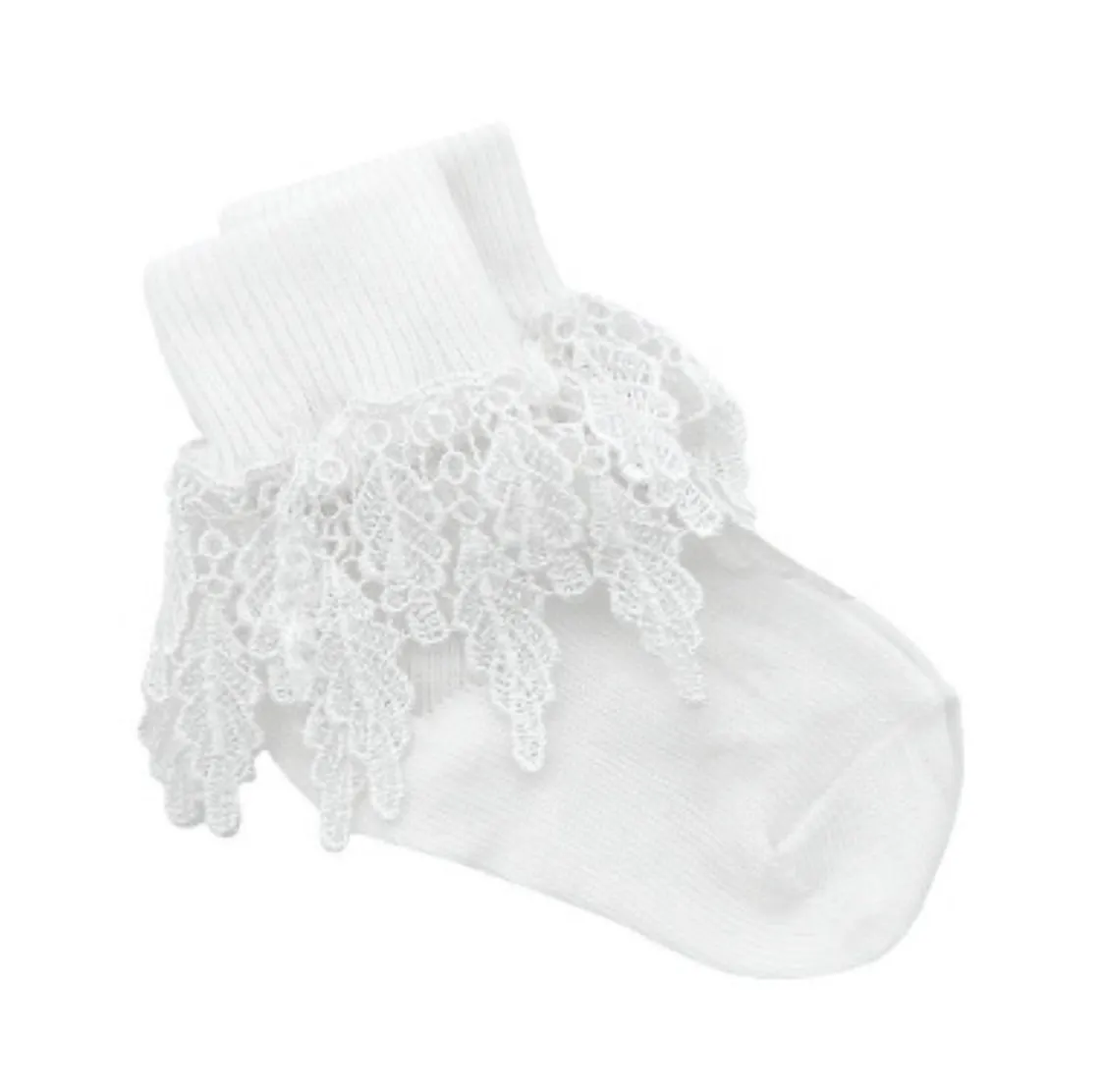 Little Princess Lace White Socks