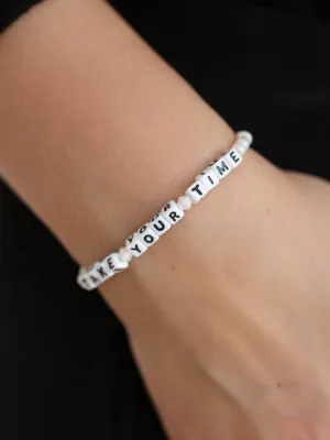 Little Words Project Take Your Time Bracelet