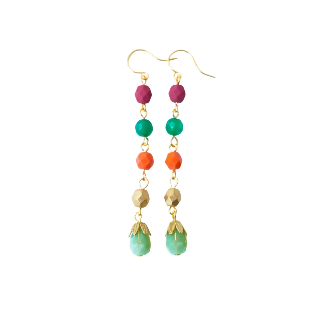 Long Beaded #2 Earrings