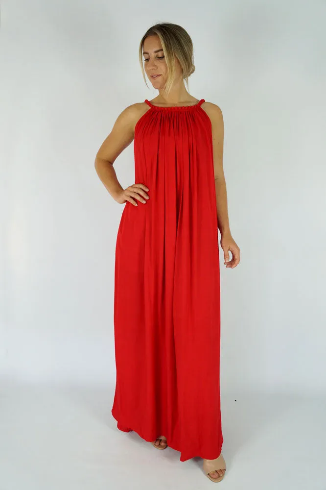 Long Delta Dress Plain