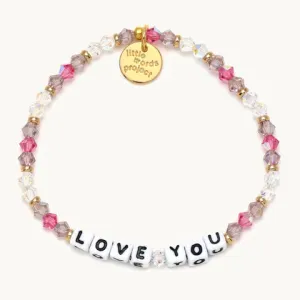 LOVE YOU BEADED BRACELET