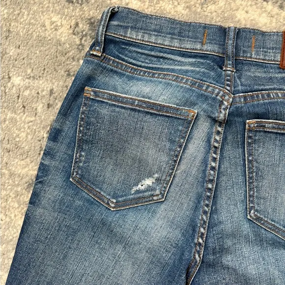 Madewell High Riser Skinny Distress Cropped Ankle Jeans, SZ Women’s 24