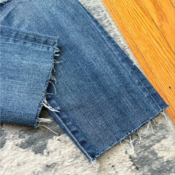 Madewell High Riser Skinny Distress Cropped Ankle Jeans, SZ Women’s 24