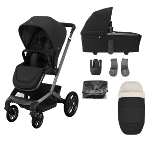 Maxi Cosi FAME 7 Piece Essential Bundle - Twillic Black