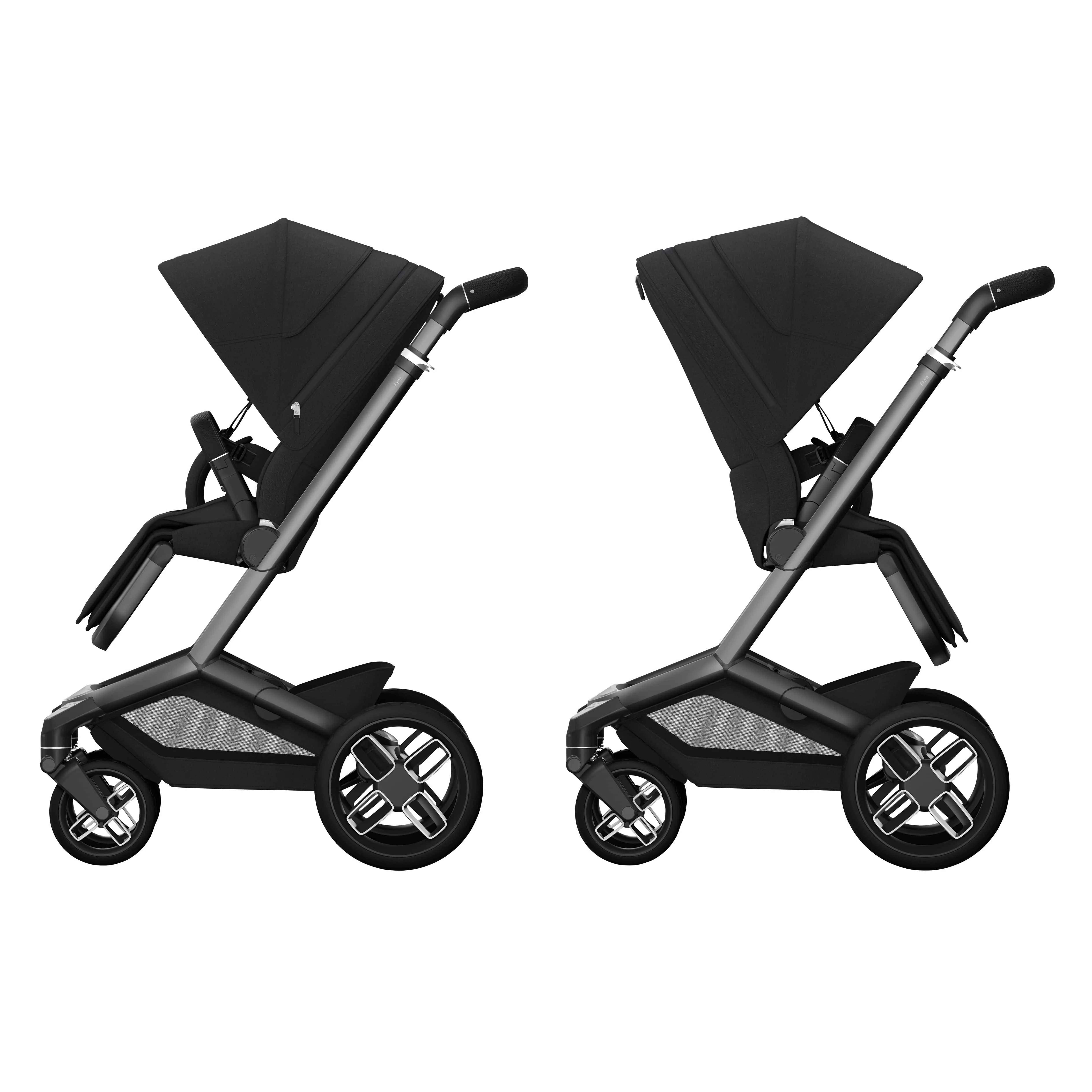Maxi Cosi FAME 9 Piece Complete Bundle - Twillic Black
