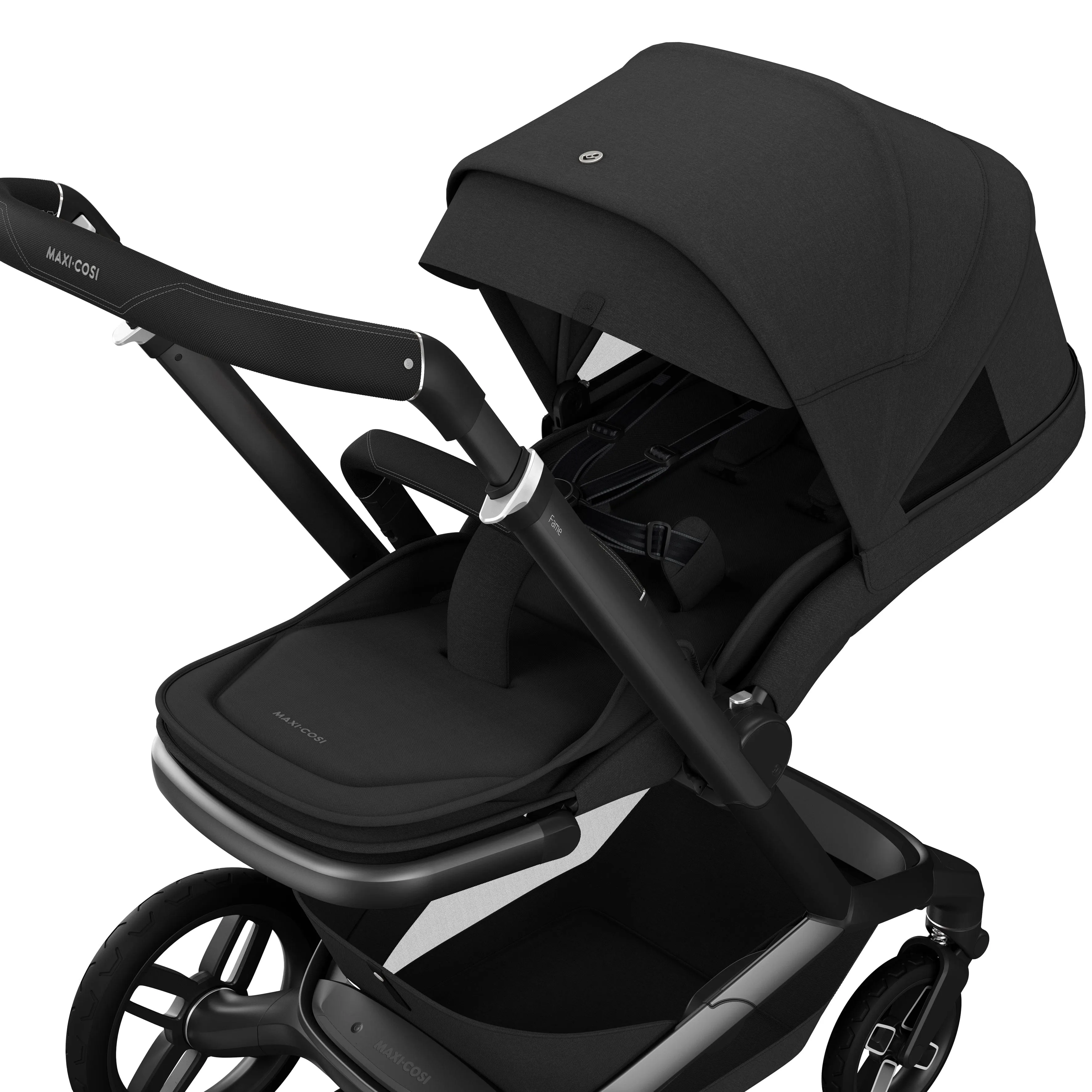 Maxi Cosi FAME 9 Piece Complete Bundle - Twillic Black