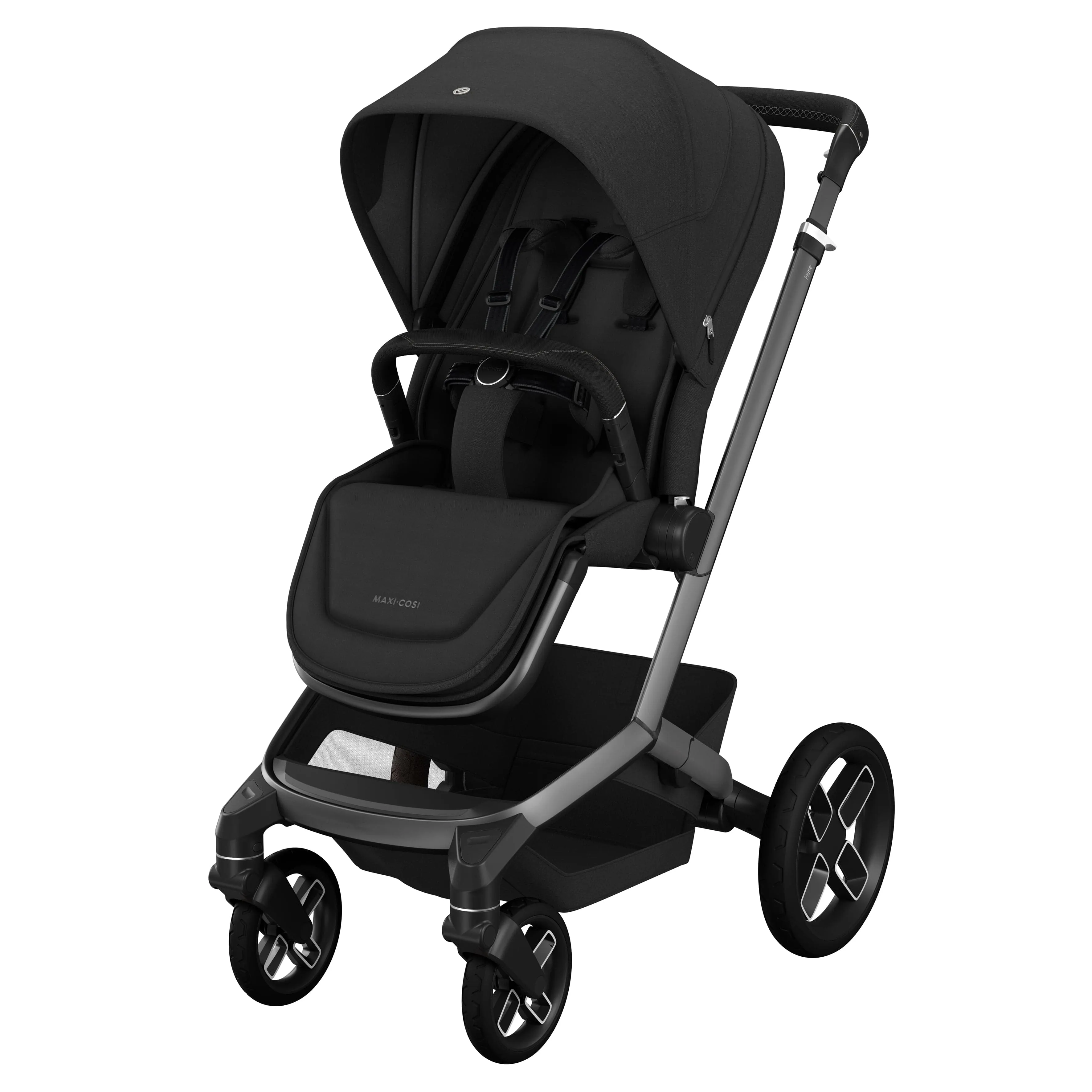 Maxi Cosi FAME 9 Piece Complete Bundle - Twillic Black