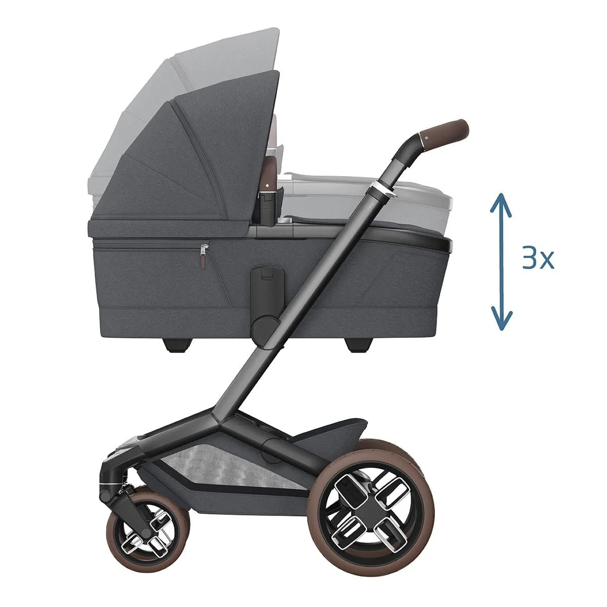 Maxi Cosi FAME 9 Piece Complete Bundle - Twillic Graphite