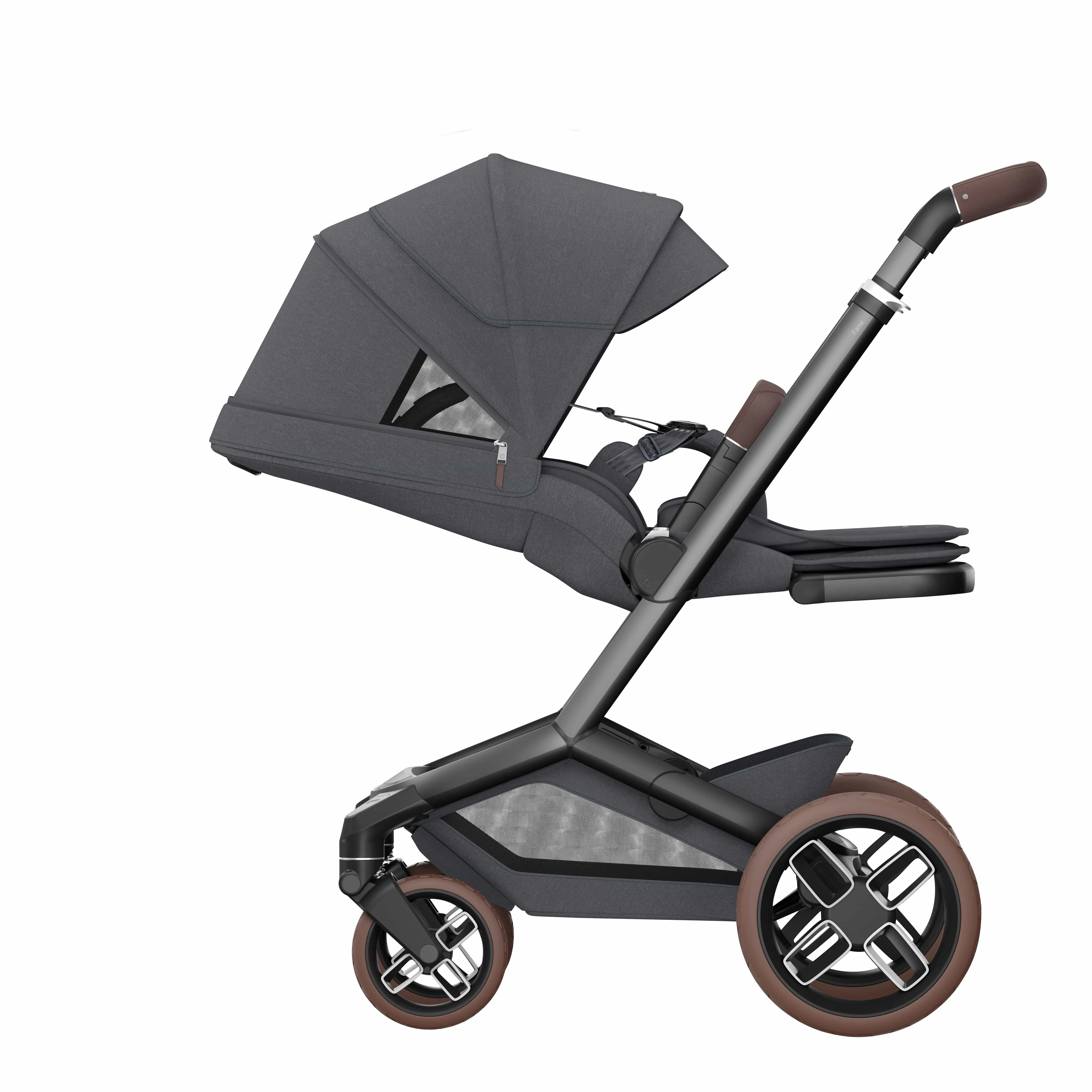 Maxi Cosi FAME Pushchair & Carrycot - Twillic Graphite