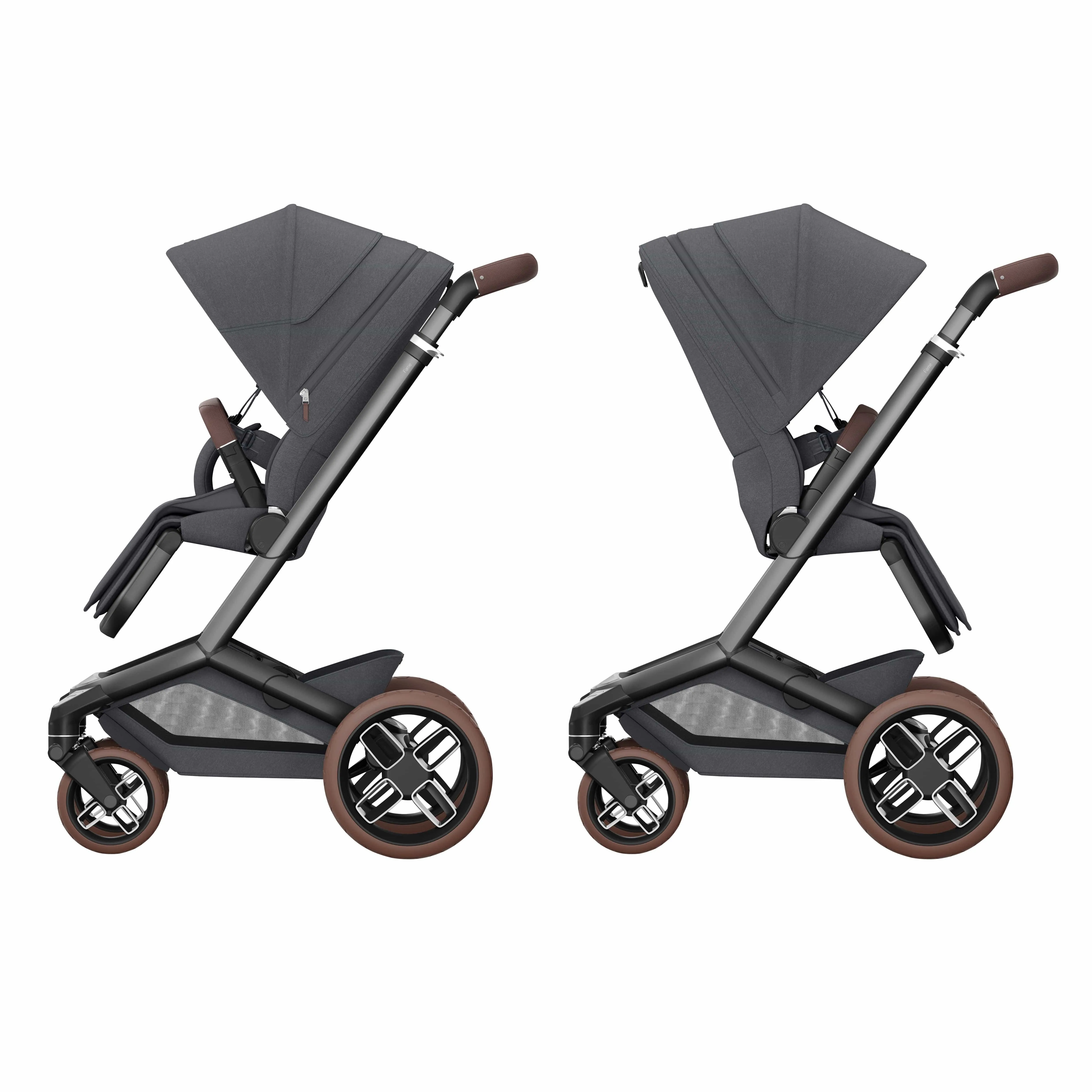 Maxi Cosi FAME Pushchair & Carrycot - Twillic Graphite