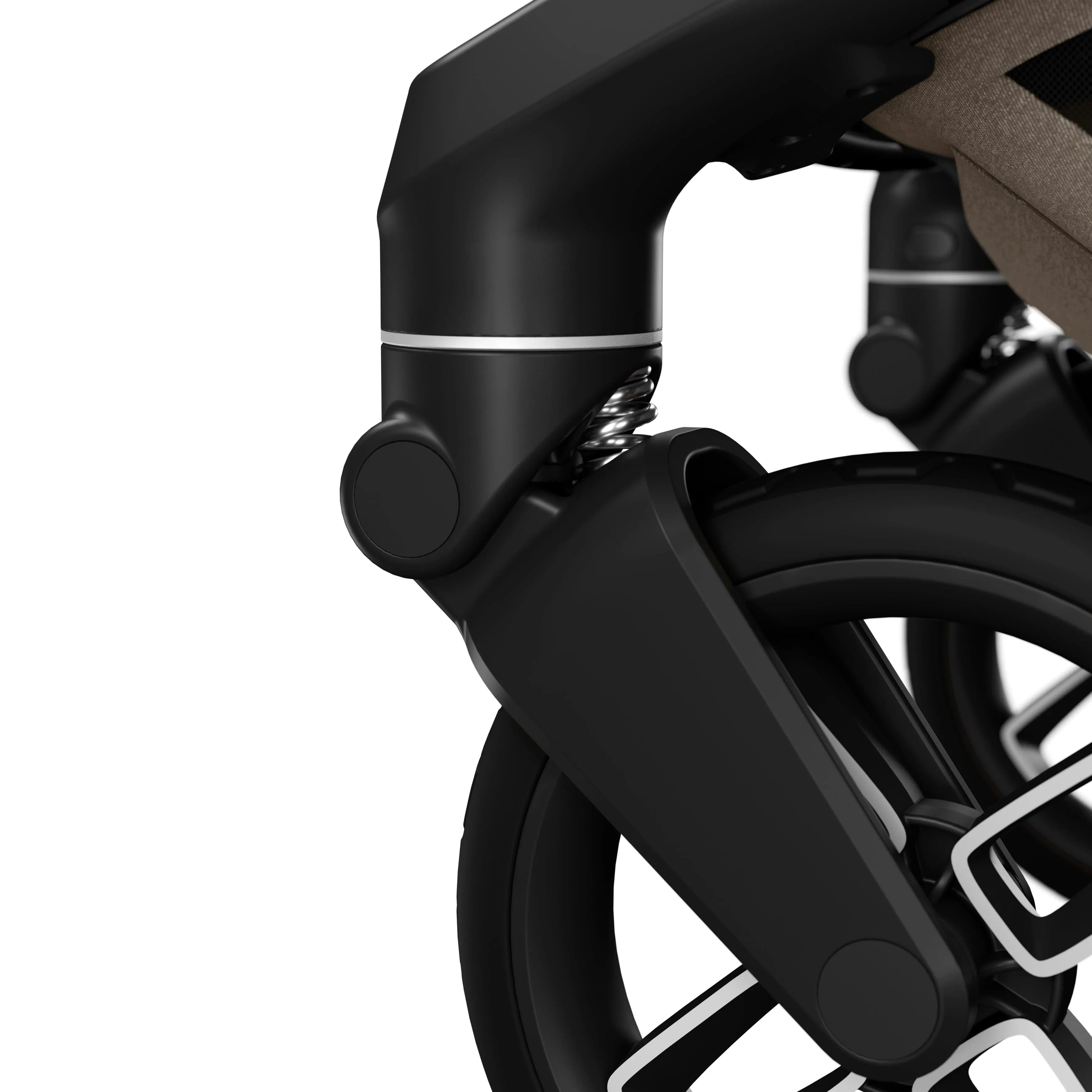 Maxi Cosi FAME Pushchair & Carrycot - Twillic Truffle (with Black Wheels)