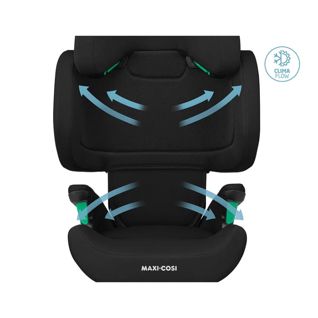 MAXI-COSI RodiFix R i-Size Booster Seat - Authentic Black