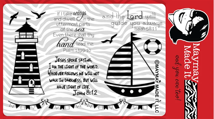 Maymay's Beacon 4x6 Stamp Set {A59}