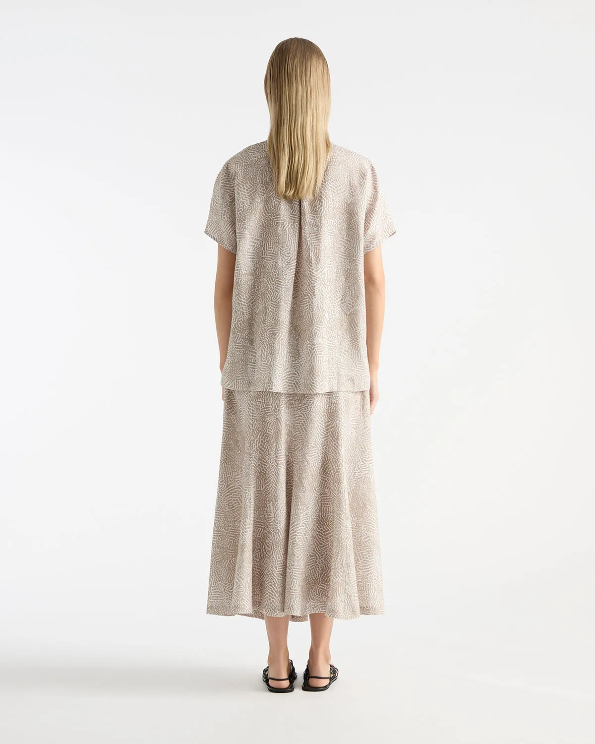 Mela Purdie Wedge Shell F724 8346
