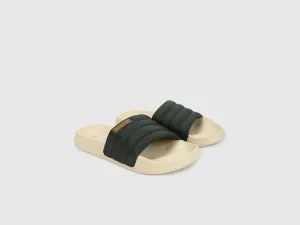 Men Quilted Slip-On Sliders