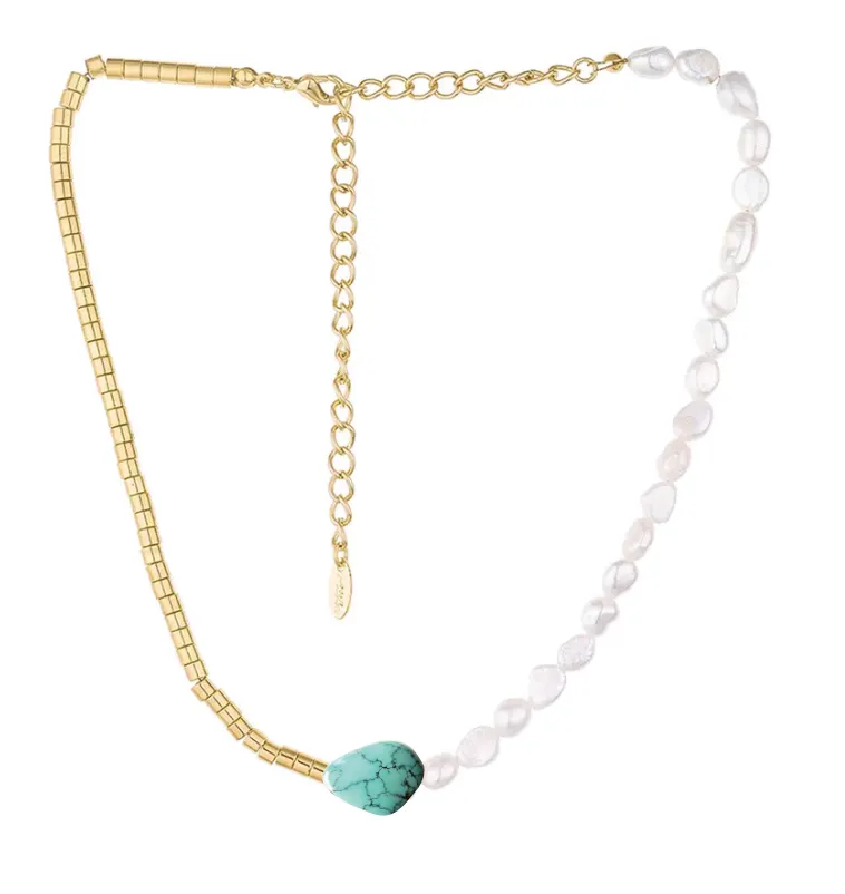 Mixed Up Freshwater Pearl Beaded Necklace