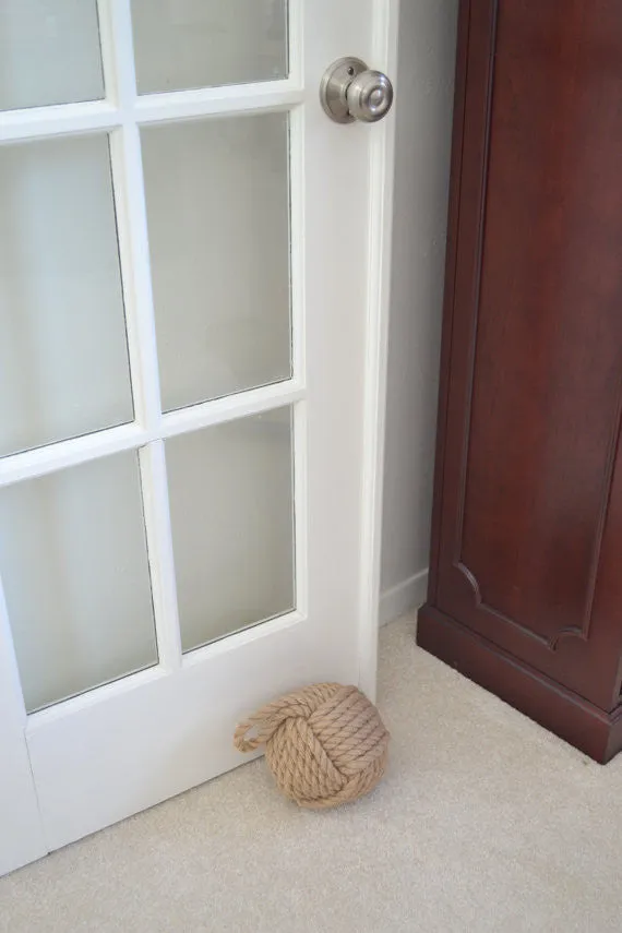 Monkey's Fist Knot Door Stop