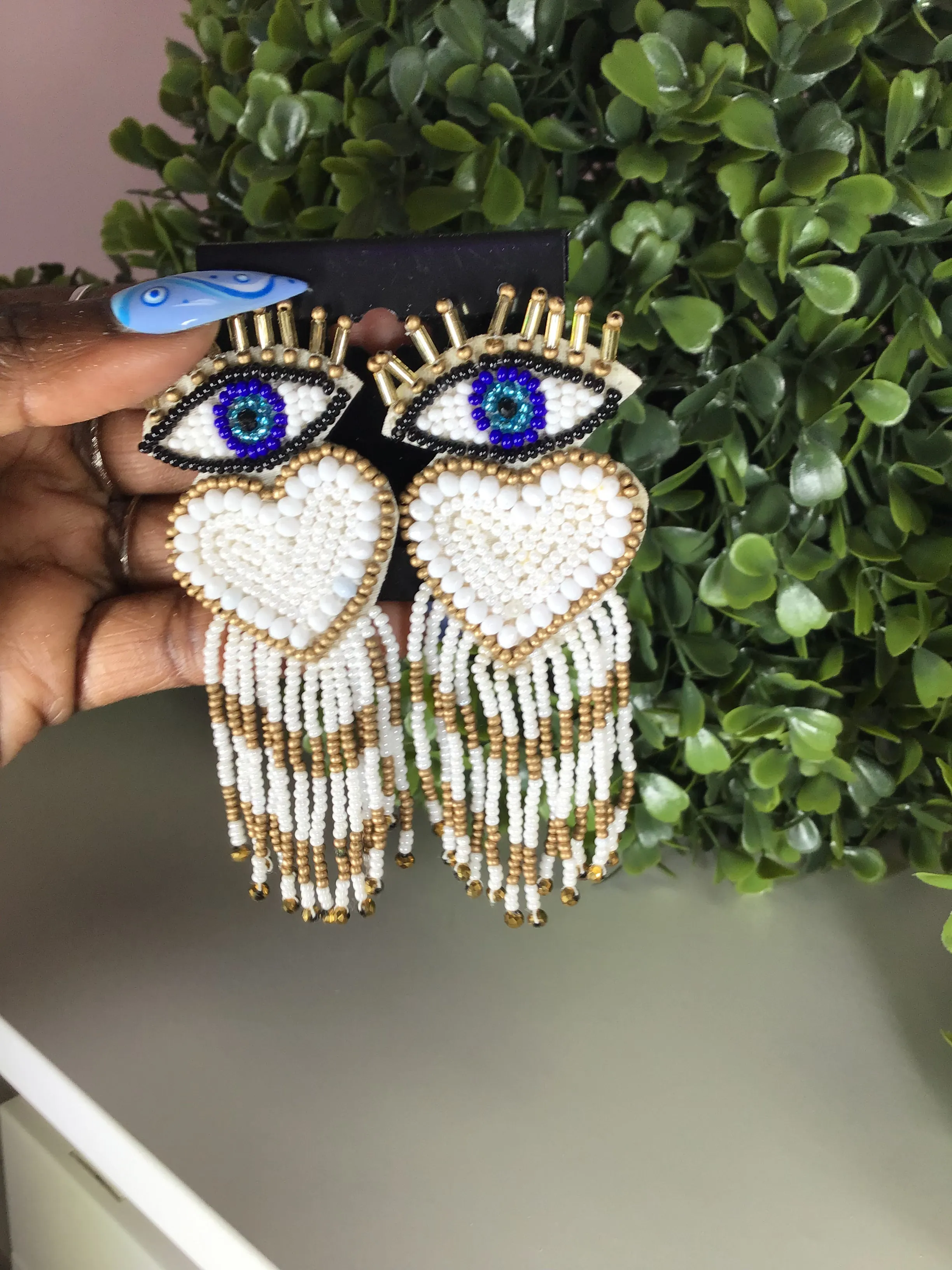 Native Evil Eye Earrings