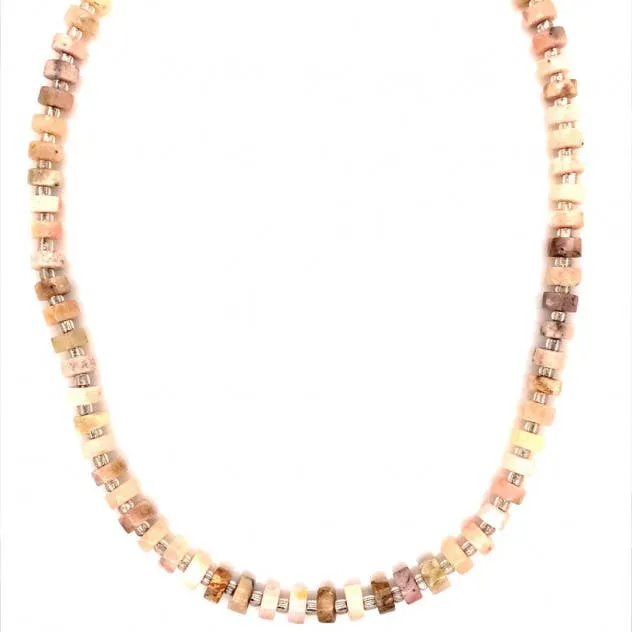 Natural Gemstone Beaded Necklace