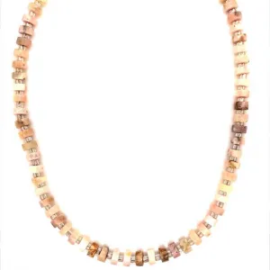 Natural Gemstone Beaded Necklace
