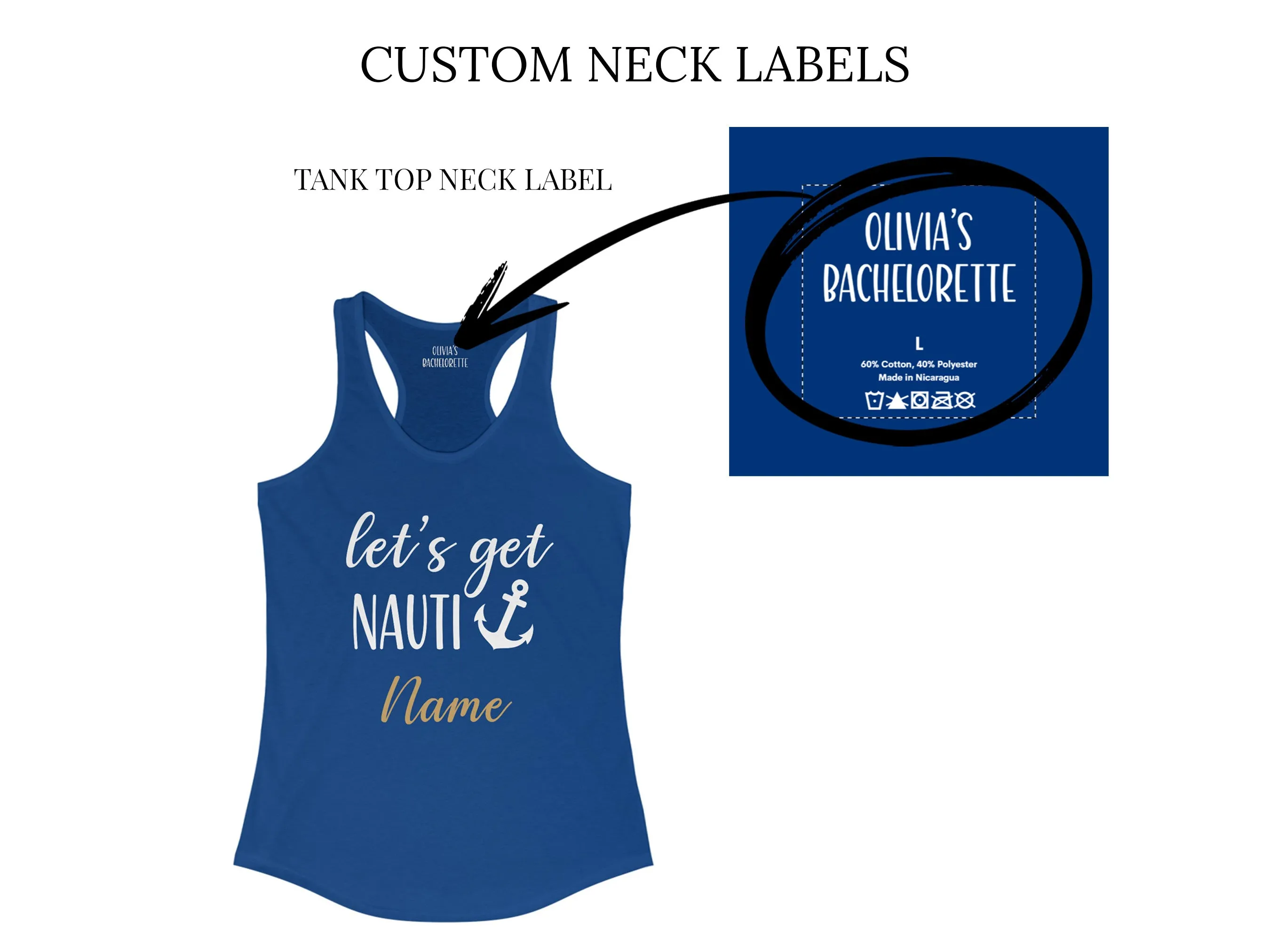 Nautical Bachelorette Shirt | Upwind Design