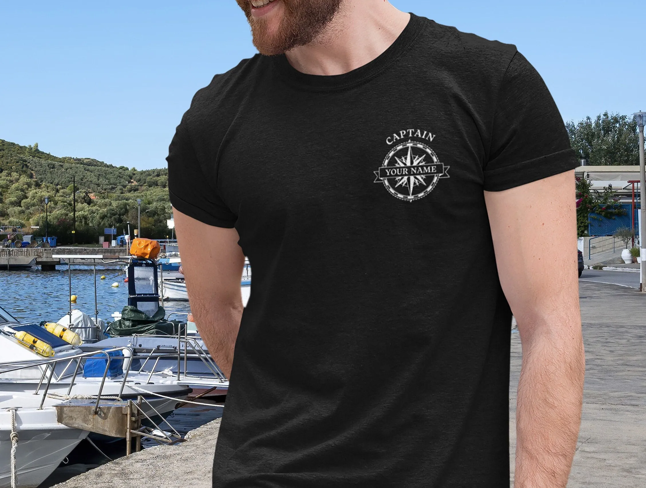 Nautical Boat T-shirt | Upwind Design
