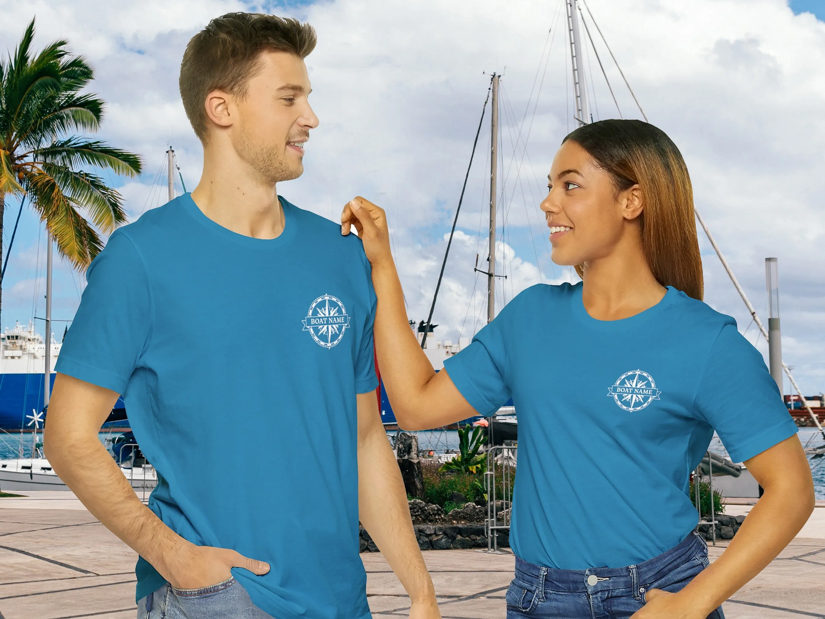 Nautical Boat T-shirt | Upwind Design