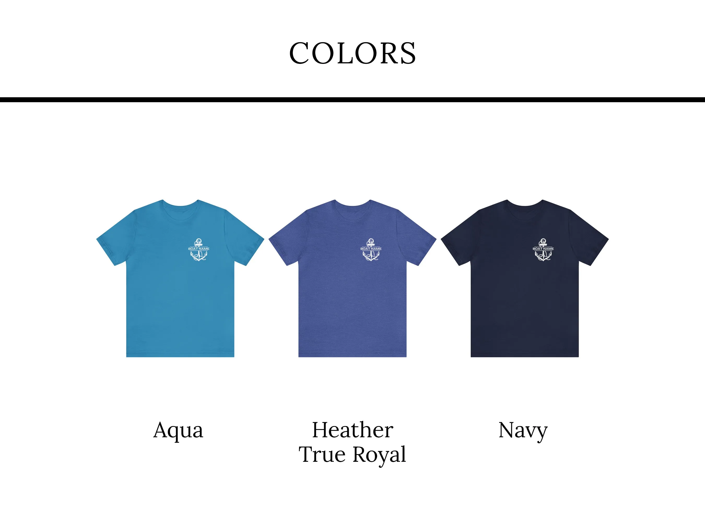 Nautical Boat T-shirt | Upwind Design