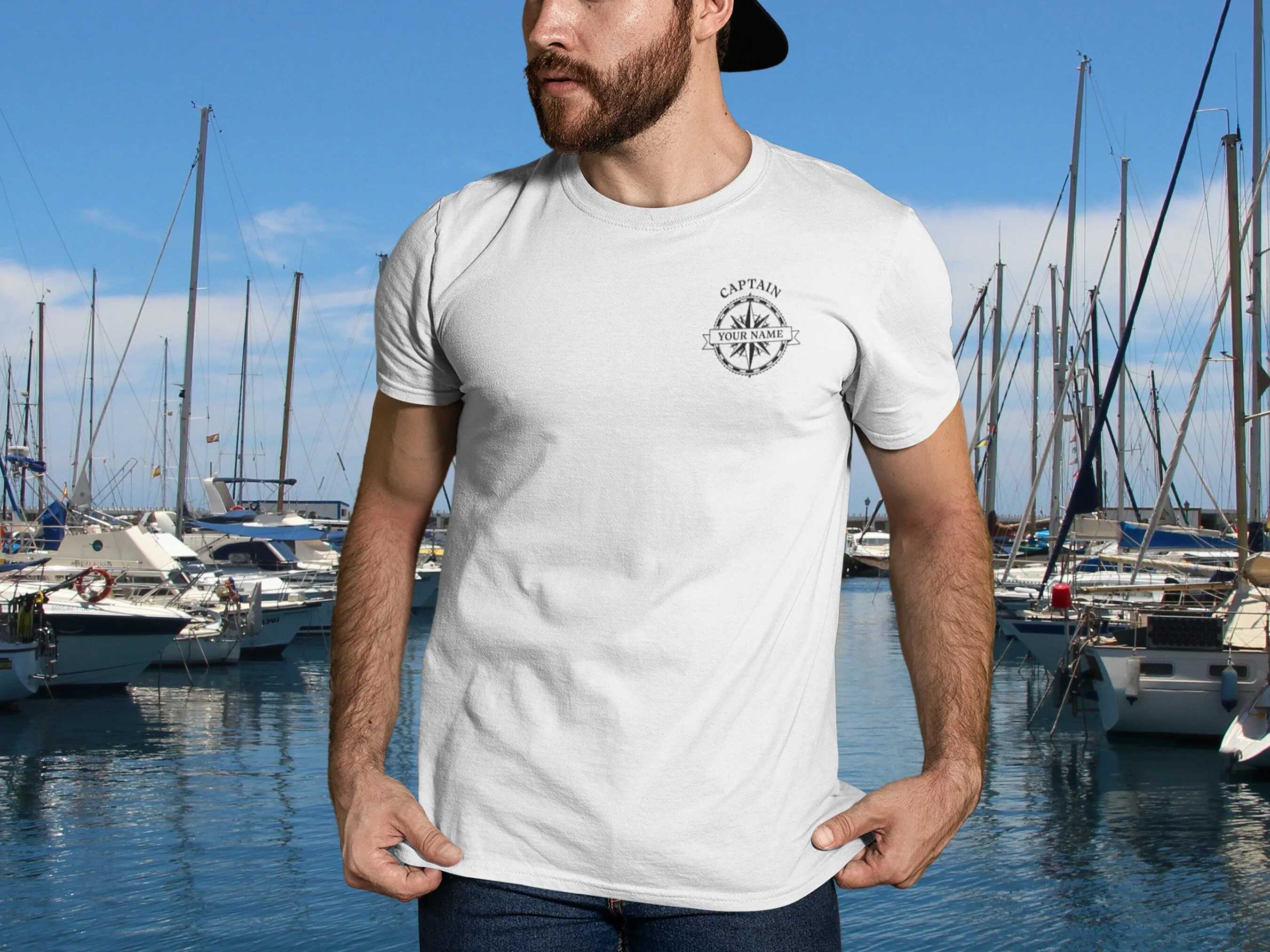 Nautical Boat T-shirt | Upwind Design
