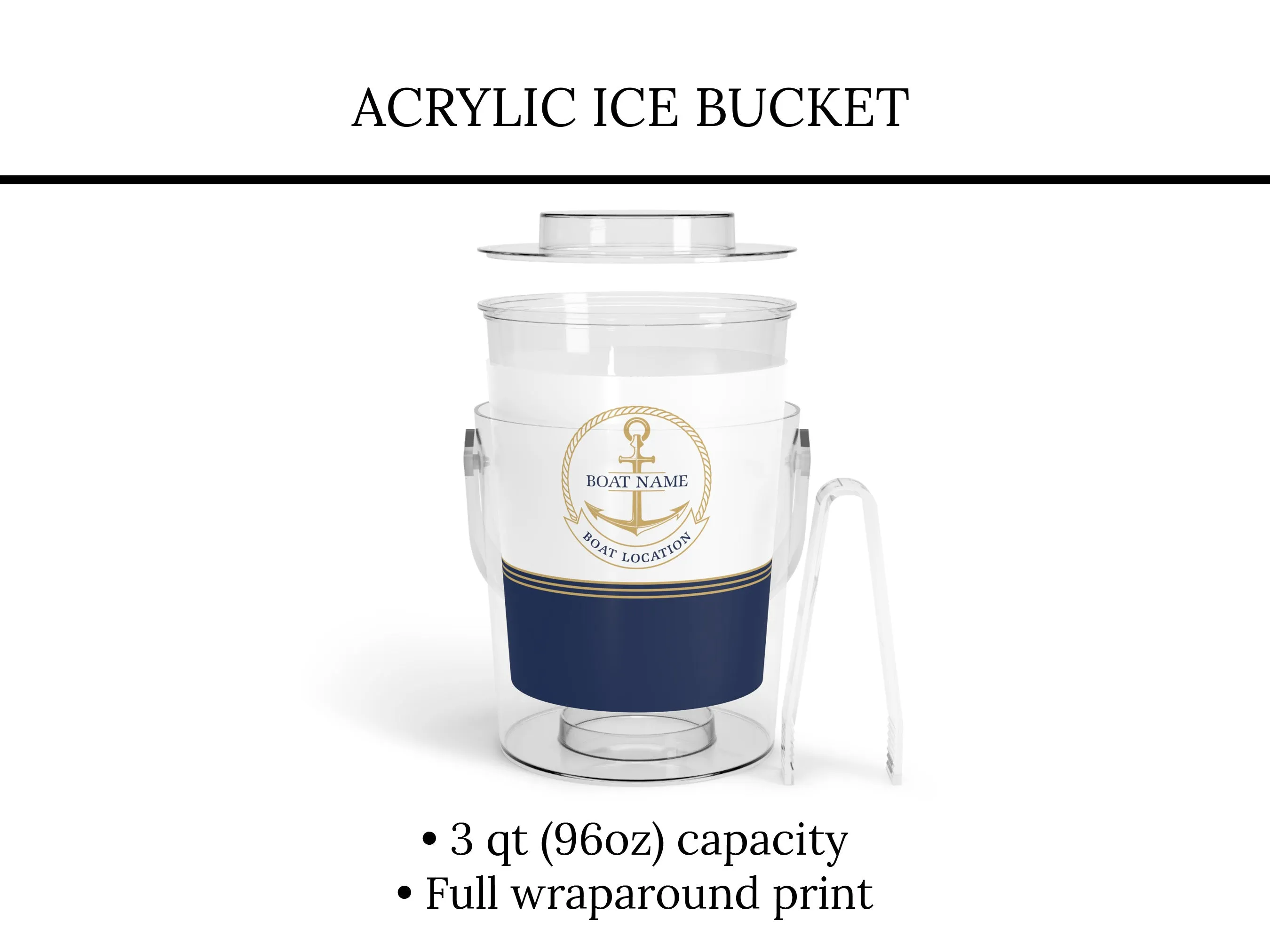 Nautical Ice Bucket | Upwind Design