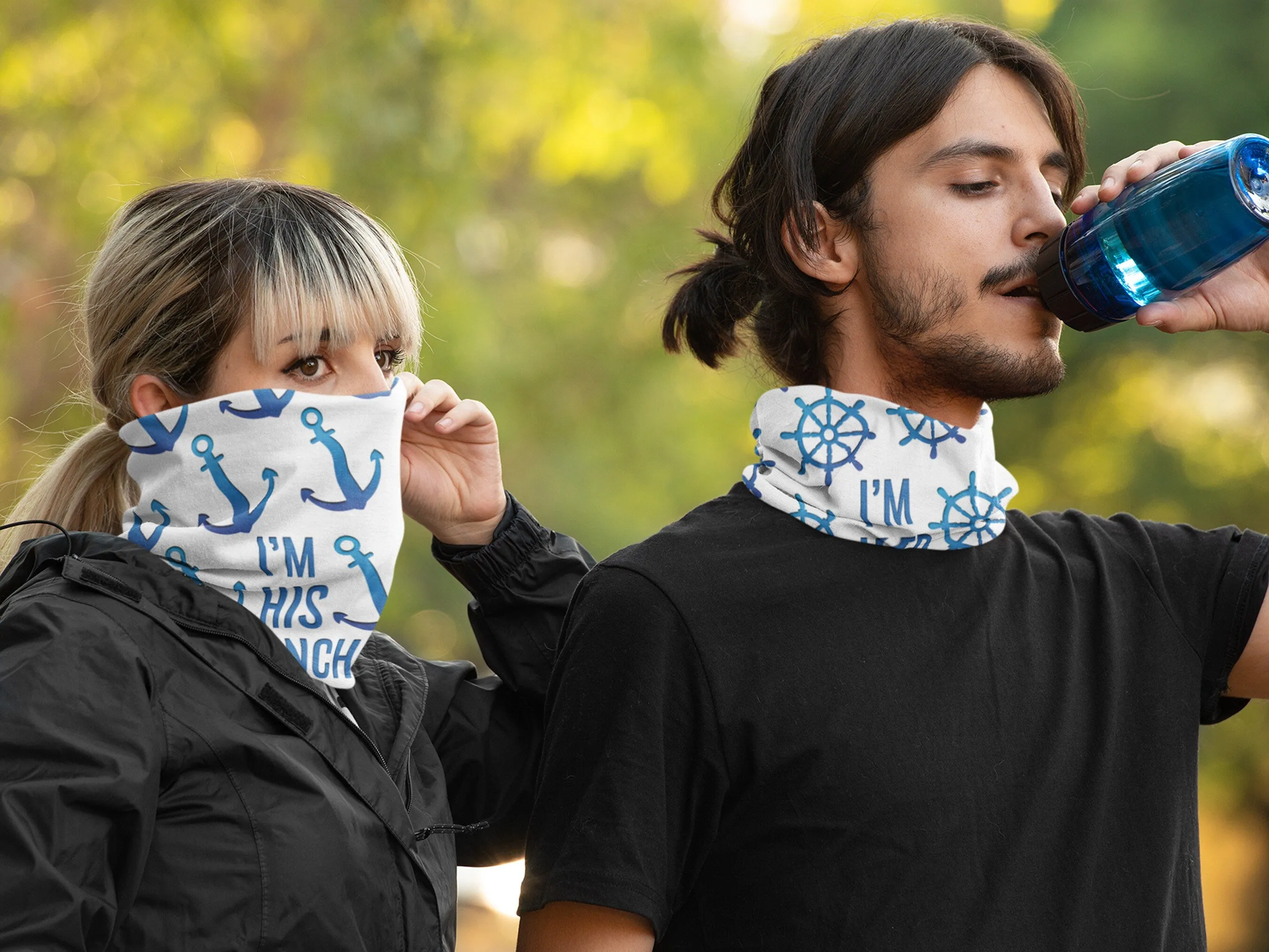Nautical Neck Gaiter | Upwind Design