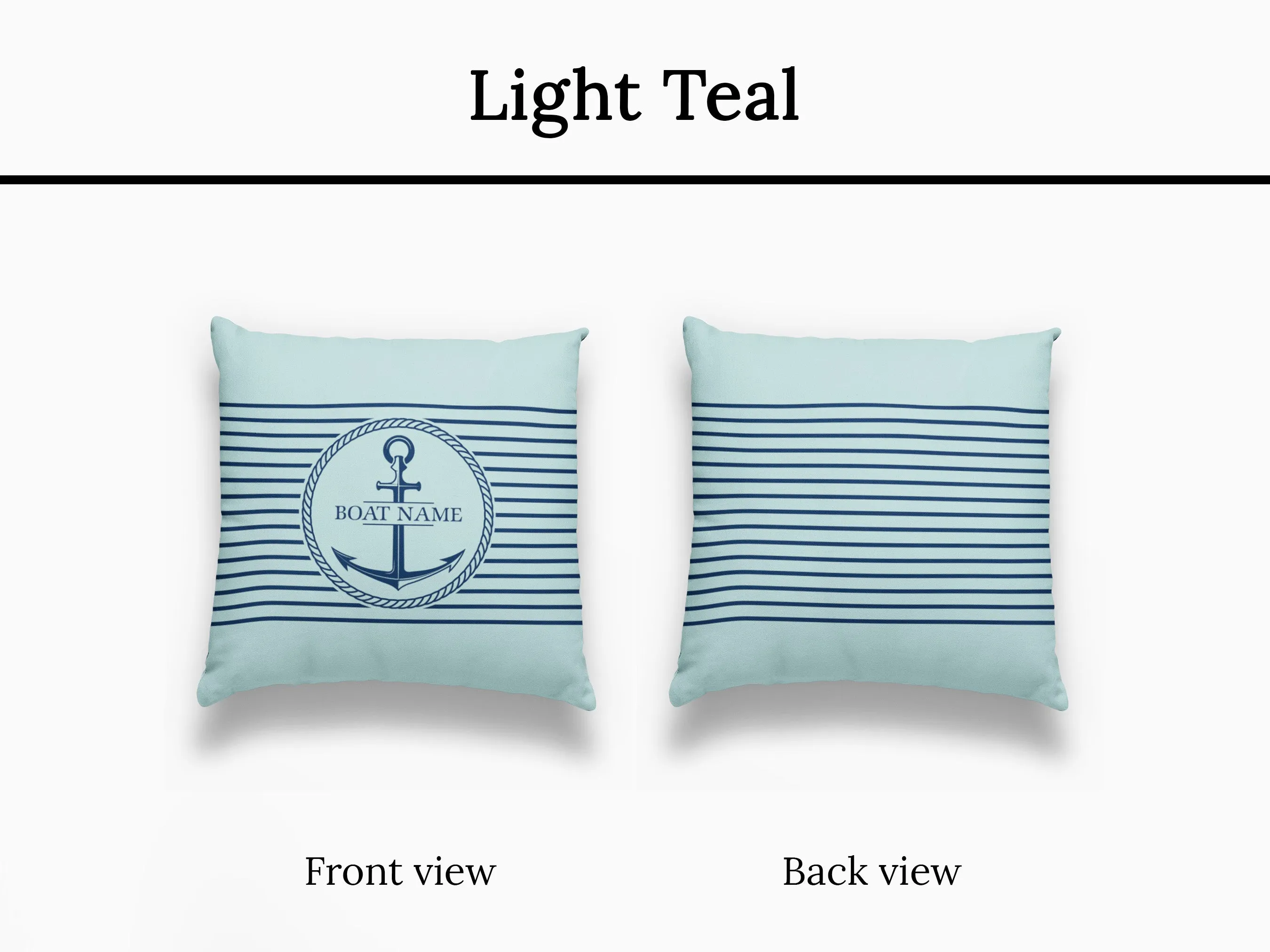 Nautical Pillow | Upwind Design