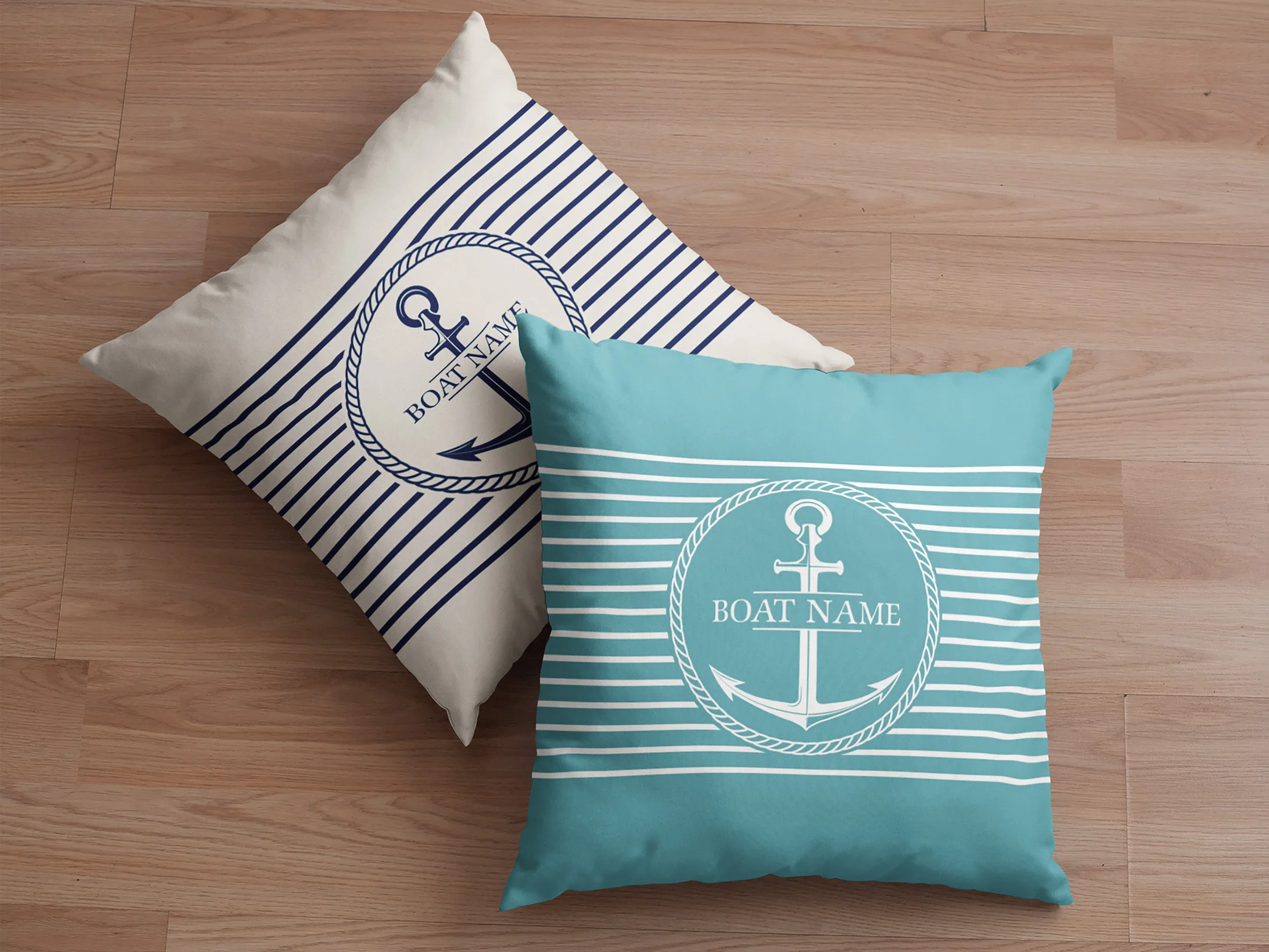 Nautical Pillow | Upwind Design