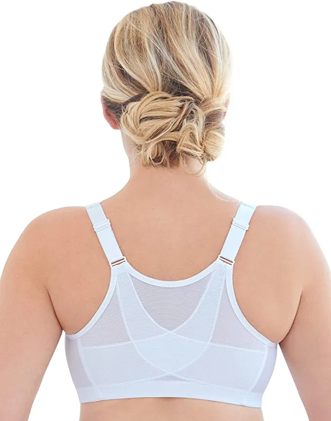 New Glamorise Womens MagicLift Front Close Posture Back Support Bra #1265, Sz 42H! Retails $70 