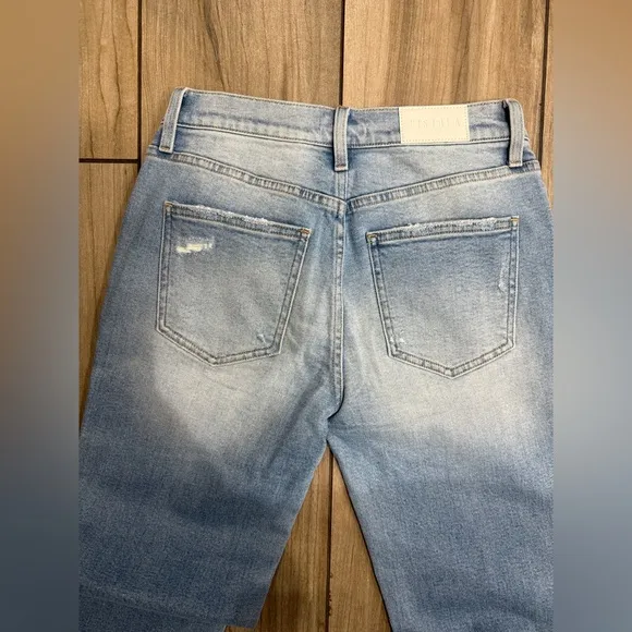 New! Pistola Charlie High Rise Classic Straight Ankle Sz 26 $148