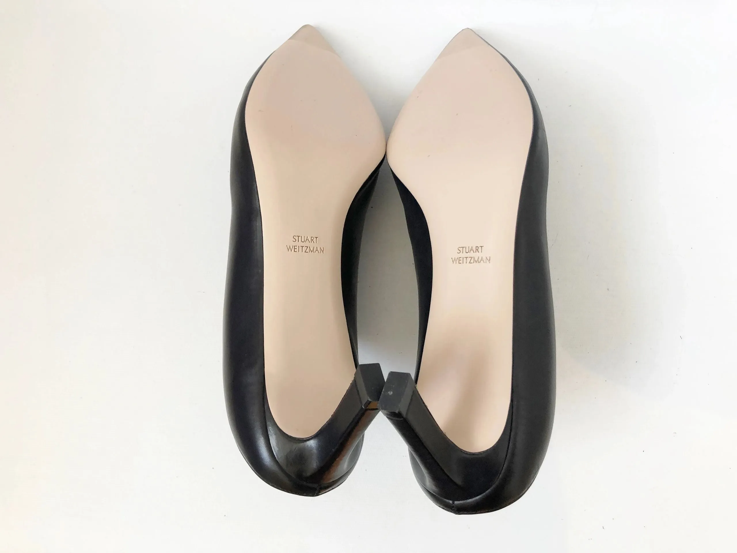 NEW Stuart Weitzman Black Mira Mule Size 10.5