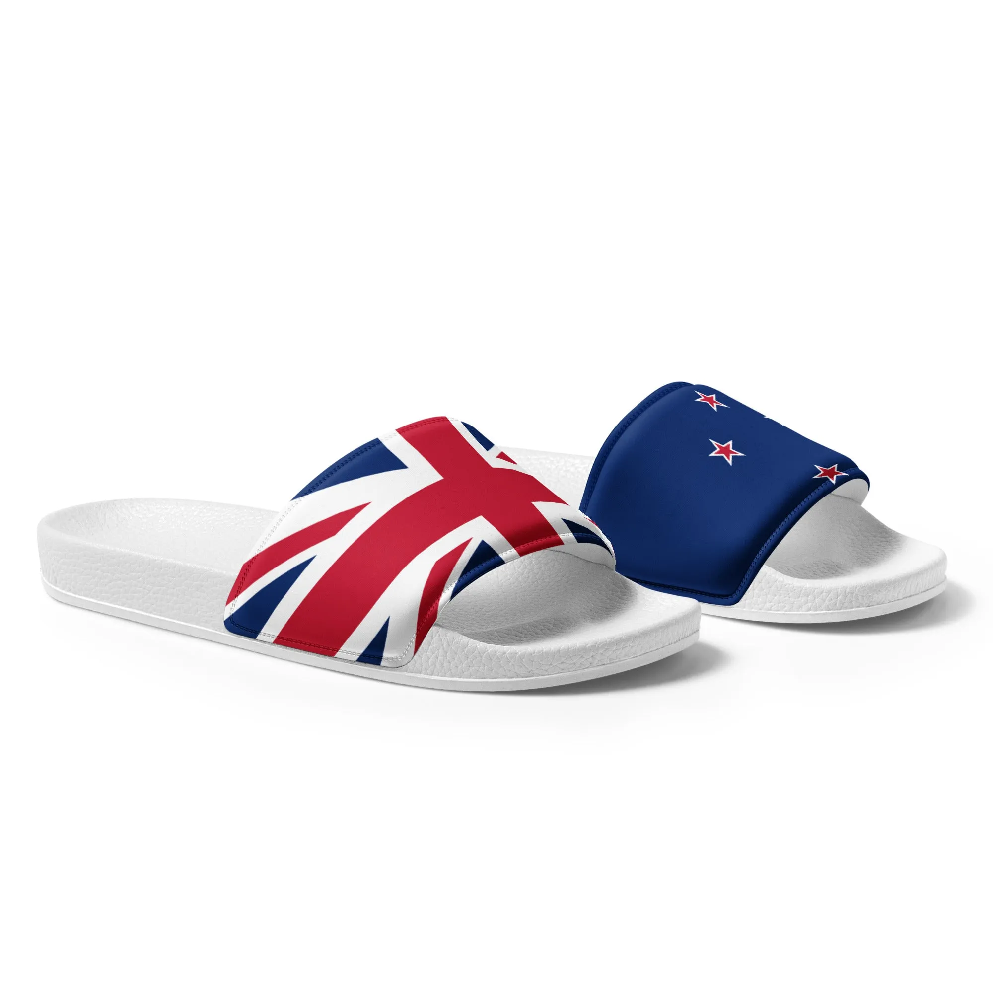 New Zealand Flag - Sustainably Made Women's slides