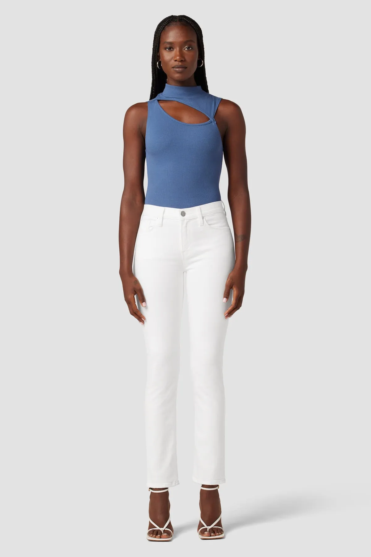 Nico Mid-Rise Straight Ankle Jean
