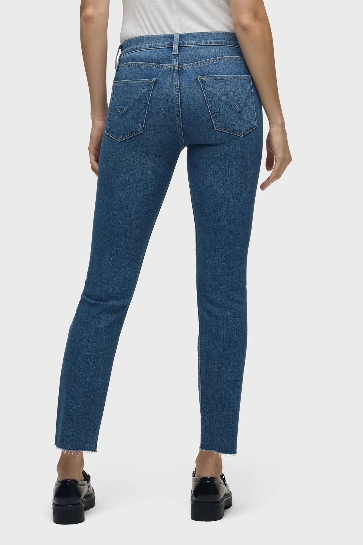 Nico Mid-Rise Straight Ankle Jean