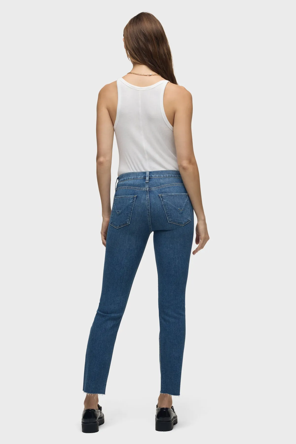Nico Mid-Rise Straight Ankle Jean