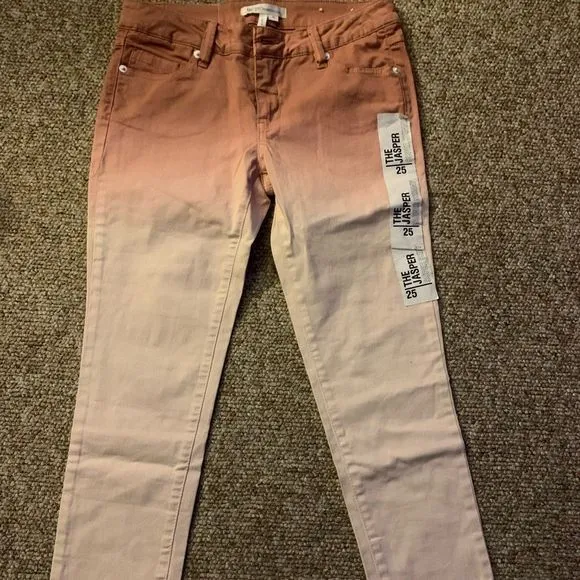 NWT BCBGENERATION Skinny Cropped Ankle Pants 25