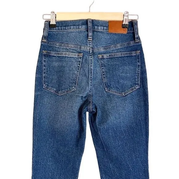NWT J. Crew 9&quot; Demi Boot Cut Crop Palmyra Hash Denim Jean BP487 Retails $128