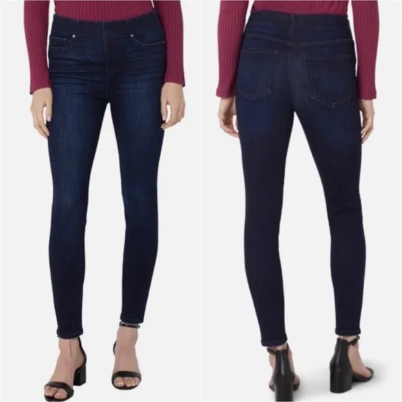 NWT Liverpool Chloe Pull-On Ankle Skinny Sustainable in Summit Lake
